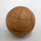 Medecine Ball Vintage en Cuir Marron, 1930s 3