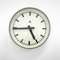 Horloge Murale Industrielle Vintage attribuée à Pragotron, 1950s 3