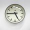 Horloge Murale Industrielle Vintage attribuée à Pragotron, 1950s 4