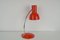 Mid-Century Red Table Lamp attributed to Josef Hurka for Napako, 1970s, Image 7