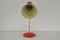 Mid-Century Red Table Lamp attributed to Josef Hurka for Napako, 1970s, Image 5