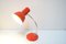 Lampe de Bureau Rouge Mid-Century attribuée à Josef Hurka pour Napako, 1970s 13