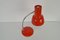 Mid-Century Red Table Lamp attributed to Josef Hurka for Napako, 1970s, Image 8