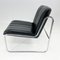Mid-Century Chrome & Leatherette Lounge Chair, Germany, 1970s 2