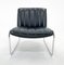 Mid-Century Chrome & Leatherette Lounge Chair, Germany, 1970s, Image 5