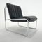 Mid-Century Chrome & Leatherette Lounge Chair, Germany, 1970s 1
