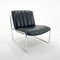 Mid-Century Chrome & Leatherette Lounge Chair, Germany, 1970s, Image 3