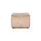 Fabric Ottoman in Beige from Laaus 5