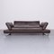 Three-Seater Taboo Sofa in Leather by Willi Schillig 3