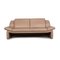 Drei-Sitzer Sofa aus beigefarbenem Leder von Laaus 3