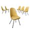 Vintage Italian Chairs in Leatherette and Metal, 1950s, Set of 6, Image 1