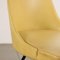 Vintage Italian Chairs in Leatherette and Metal, 1950s, Set of 6, Image 4
