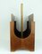 Mid-Century German Walnut Magazine Rack, Image 7