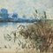 Giuseppe Gabani, Landscape, Watercolor on Paper, Framed, Image 6