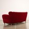 Italienisches Drei-Sitzer Sofa aus Samt, 1950er 10