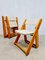 Vintage Kon-Tiki Folding Chairs by Gilles Lundgren for Ikea, 1970s, Set of 3 4