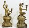 Gilded Bronze Satyr Candleholders, Set of 2, Image 10