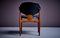 Desk Chair in Teak and Original Black Skai attributed to Arne Vodder for Vamo Sonderborg, 1960s 6