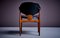 Desk Chair in Teak and Original Black Skai attributed to Arne Vodder for Vamo Sonderborg, 1960s, Image 6