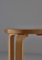 Vintage L-Leg Stools Model 60 in Birch attributed to Alvar Aalto for Artek, Finland, 1970s, Set of 7, Image 8