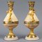 Onyx & Gilded Bronze and Cloisonné Vases, Set of 2 4