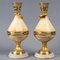 Onyx & Gilded Bronze and Cloisonné Vases, Set of 2 6