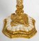 Louis XV Kerzenständer aus vergoldeter Bronze & Porzellan, 2er Set 4