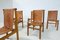 Mid-Century Modern Leather Dining Chairs attributed to Ilmari Tapiovaara for La Pe, 1950s, Set of 6 5