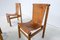 Mid-Century Modern Leather Dining Chairs attributed to Ilmari Tapiovaara for La Pe, 1950s, Set of 6 2
