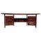 Mid-Century Modern Desk in Wood, Italy, 1960s, Image 1