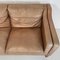 3-Seater Camel Brown Leather Sofa in the style of Mogensen, 1970s 8