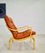 Mid-Century Danish Leather Lounge Chairs attributed to Bruno Mathsson, Set of 2 11