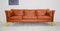 Mid-Century Modern Danish 3-Seat Sofa in Cognac Leather by Stouby, Image 1