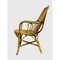 Italian Riviera Sessel von Bambus & Rattan, 1960, 3er Set 2