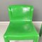 Space Age Italian Green Plastic Chairs 4875 attributed to Carlo Bartoli for Kartell, 1970s, Set of 2 7