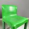 Space Age Italian Green Plastic Chairs 4875 attributed to Carlo Bartoli for Kartell, 1970s, Set of 2 6