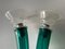 Large Italian Green Murano Glass Sconces by Veart, 1970s, Set of 2 9