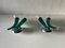 Large Italian Green Murano Glass Sconces by Veart, 1970s, Set of 2 6