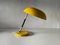 Lampada da tavolo gialla di Bur Leuchten, Germania, anni '50, Immagine 2