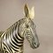 Wooden Carved Statue of a Zebra Hand Carved, Germany, 1930s 4