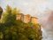 Artiste Italien, Paysage de Montagne avec Bateaux, Années 1800, Huile sur Toile, Encadrée 4