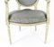 Early 20th Century Louis XVI French Revival Painted Armchairs, 1920s, Set of 2 7