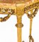 Consolle Luigi XV in legno dorato intagliato, XIX secolo, Immagine 12