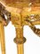 Louis XV Revival Konsolentisch aus vergoldetem Holz, 19. Jh. 9