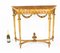 19th Century Louis XV Revival Carved Giltwood Console Pier Table 18
