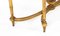 19th Century Louis XV Revival Carved Giltwood Console Pier Table, Image 17