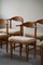 Dining Chairs in Lambswool attributed to Henning Kjærnulf, 1960s, Set of 6 9