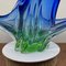 Large Blue and Green Murano Centerpiece 2