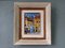 Pedestrians Mini Landscape, Oil on Board, 1950s, Framed 1