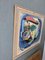 Cubist House, Oil on Board, 1950s, Framed 3